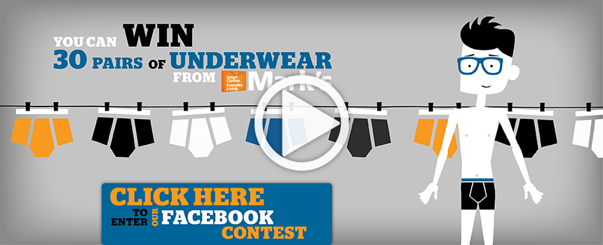 Mark’s great underwear giveaway