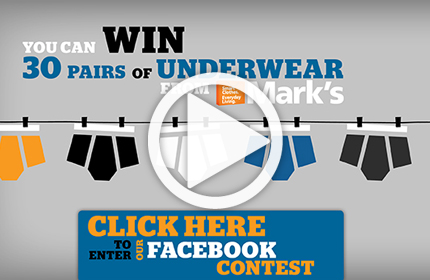 Mark’s great underwear giveaway